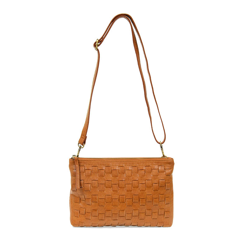 Quinn Woven Crossbody Clutch