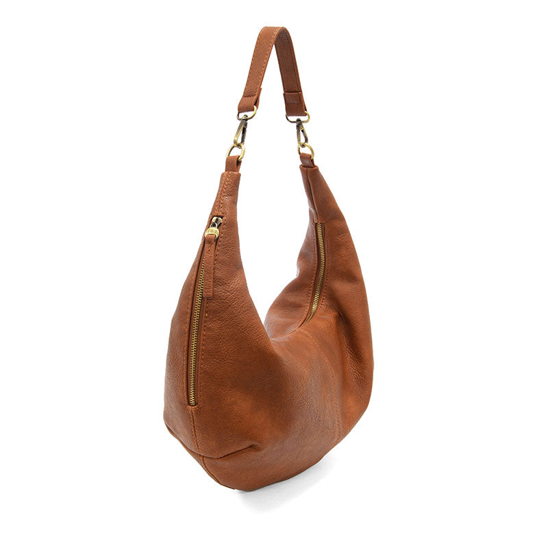 Rhea Slouchy Shoulder Bag Saddle