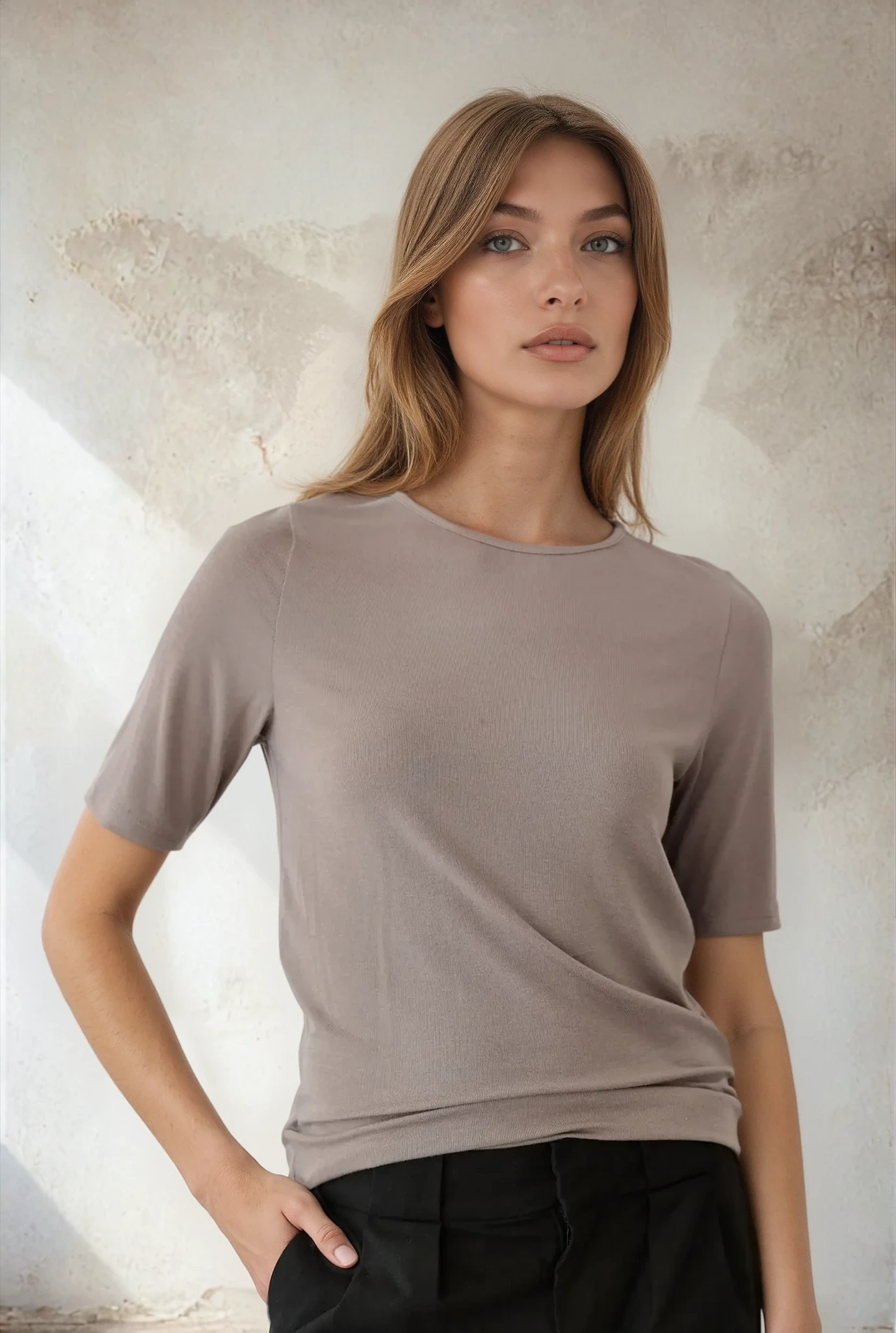 Round Neck Top