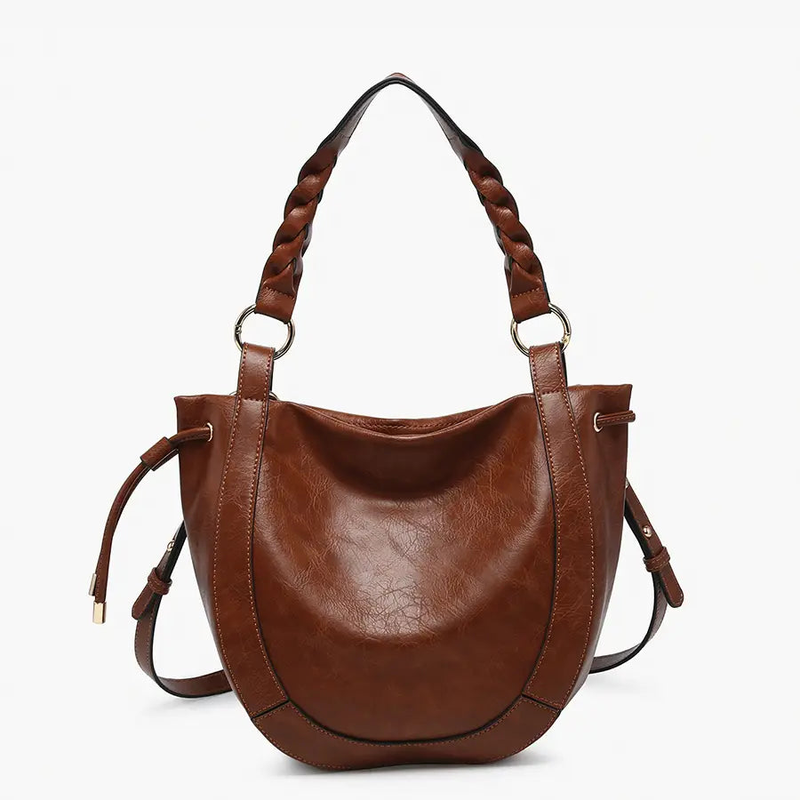 Rowan Paneled Hobo Bag