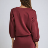 V Neck Pullover Top