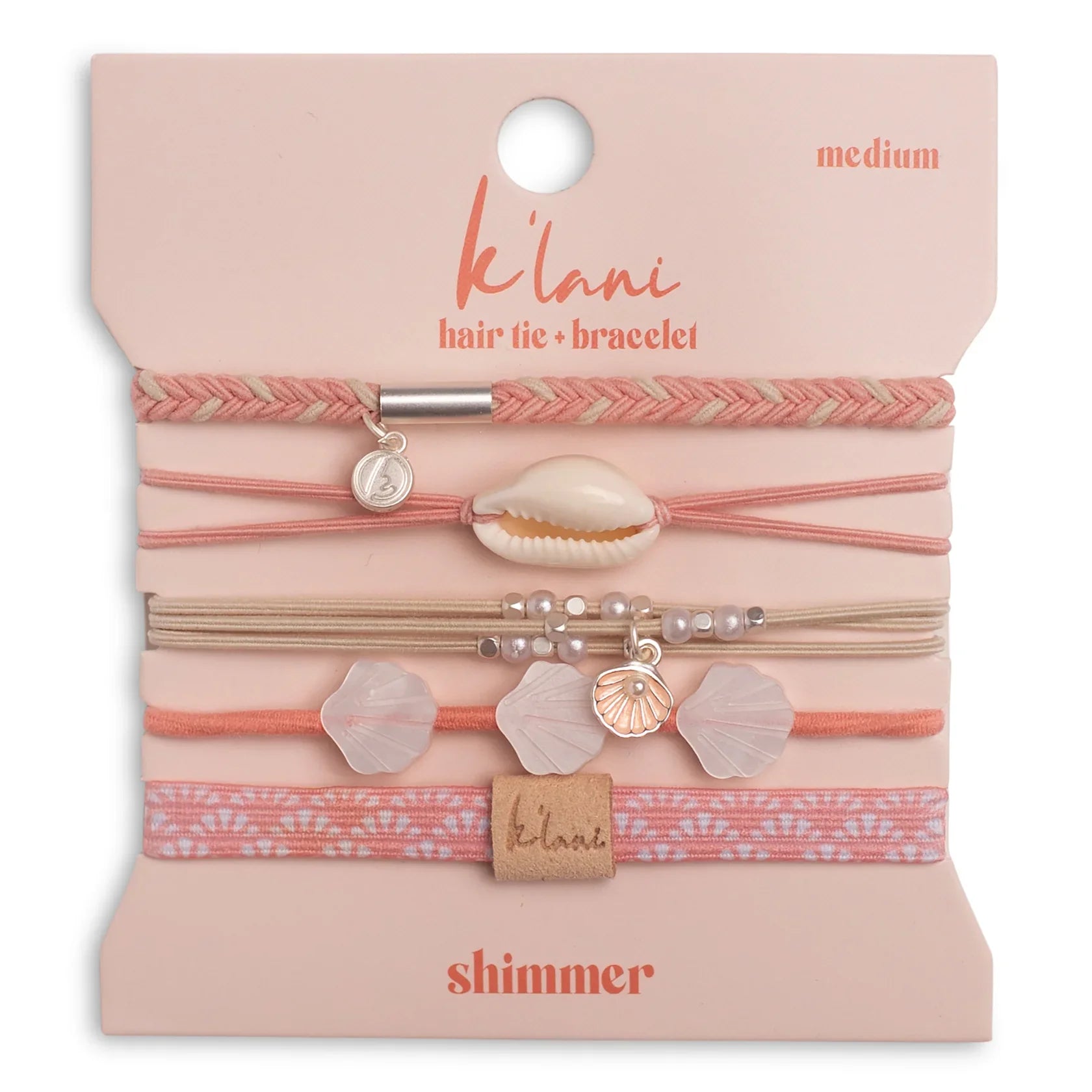 Shimmer Hair Ties/Bracelets