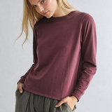 Stonewash Pima Cotton Long Sleeve