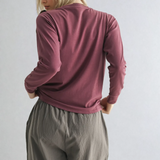 Stonewash Pima Cotton Long Sleeve