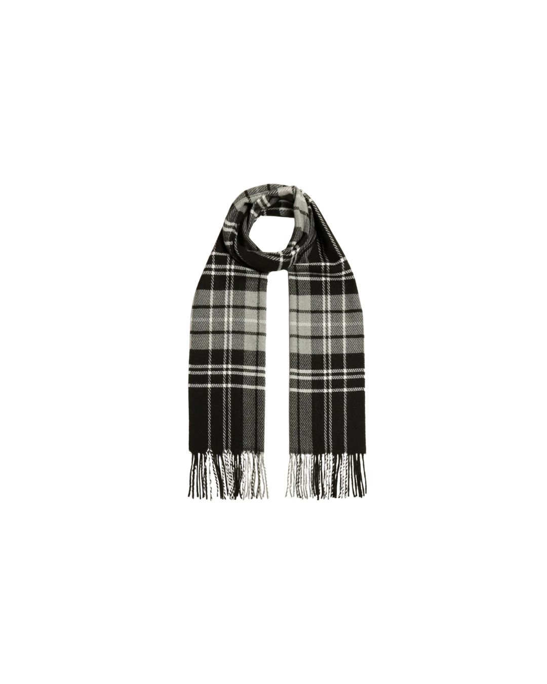 Plaid Herringbone Scarf