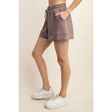 Modal Scuba Shorts Mocha