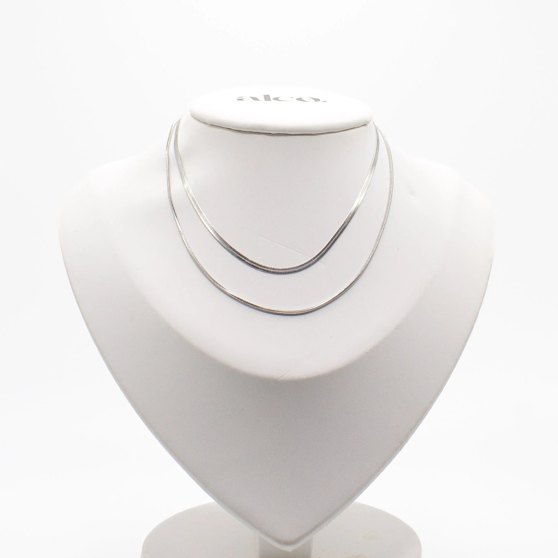 Stillness Necklace Silver