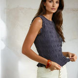 Ruffle Detail Top