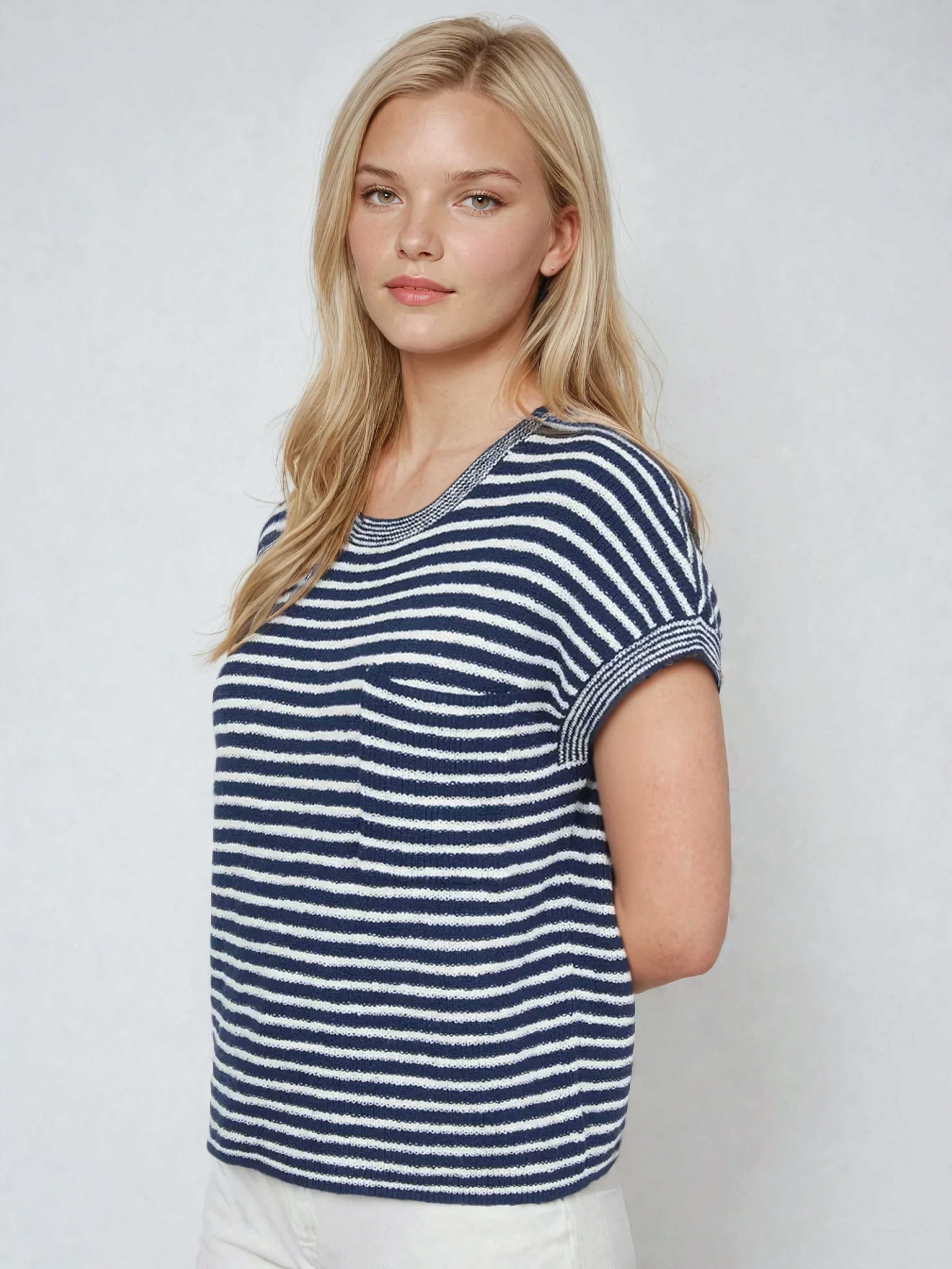 Stripe Short Sleeve Shirt