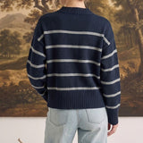 Striped Relaxed Fit Sweater