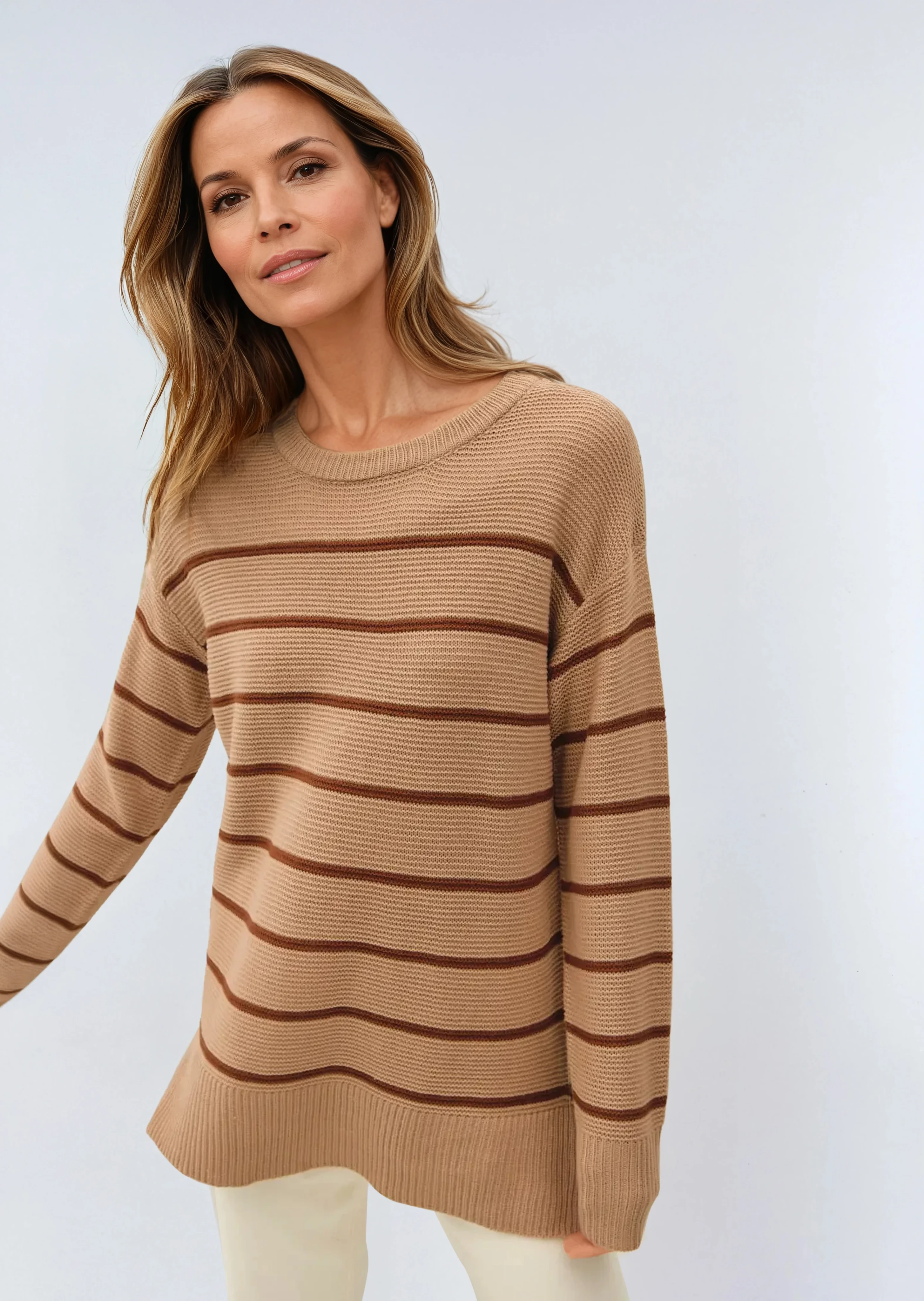 Striped Sweater Top