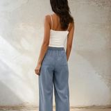 Tencel Wide Leg Pants Denim