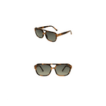 Dark tortoise gradient sunglasses from Z Supply's The After Hour collection, stylish accessory with classic square frames.