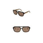 Dark tortoise gradient sunglasses from Z Supply's The After Hour collection, stylish accessories with a classic frame design.
