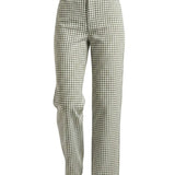 The Alyssa Gingham Barrel Pants