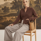 The Carly Mixed Stripe Wide Leg Pants