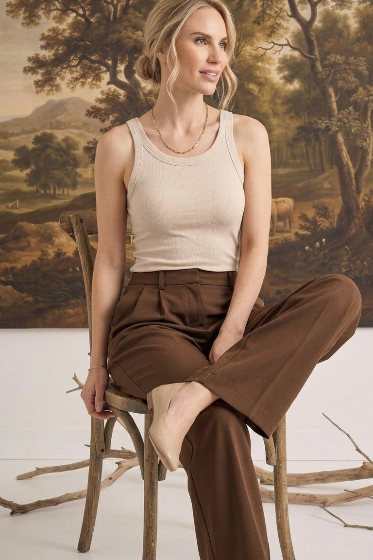 The Ellie Bra Free Tank Nude