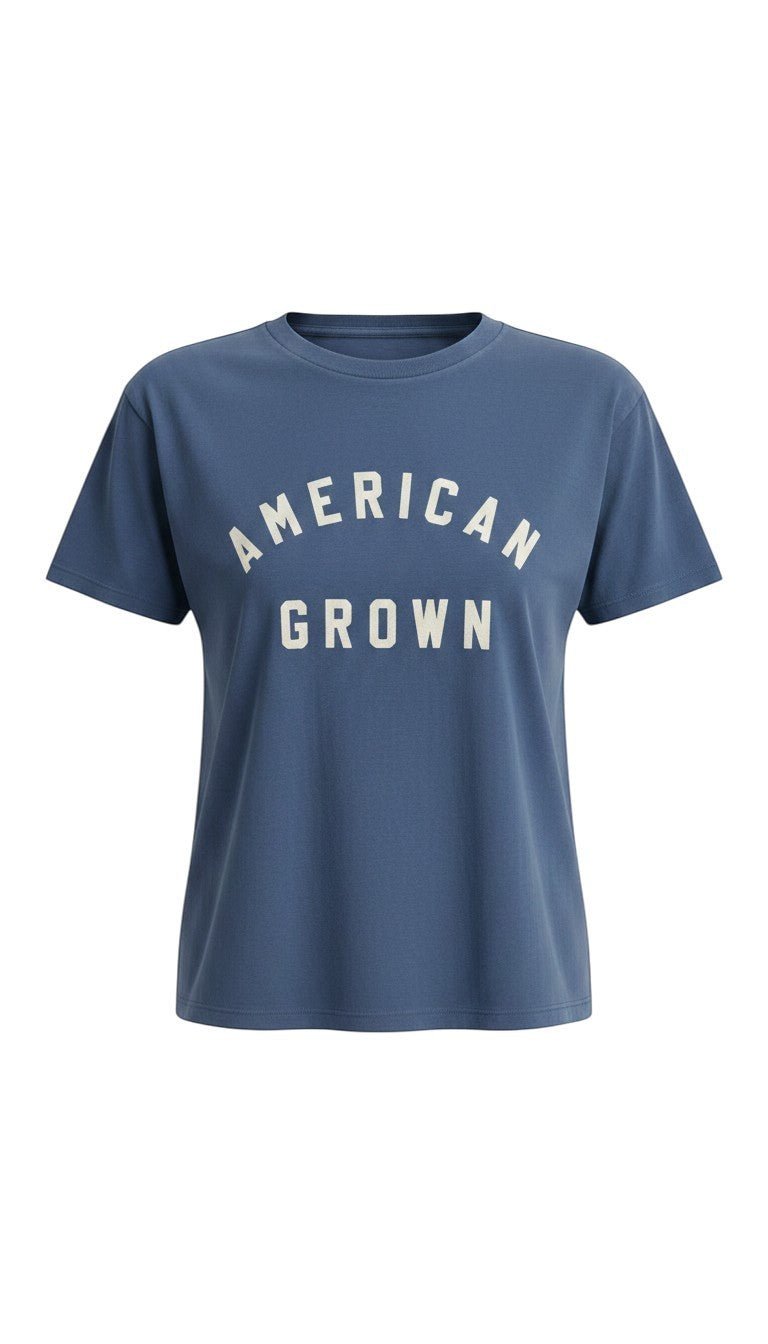 Z Supply The Rosa American Grown Graphic Tee, casual top with American-themed design and soft cotton fabric.