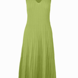 Gray Skyler Dress by graced featuring a fitted silhouette, short sleeves, and elegant knee-length design.