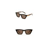 Polished black and grey Villa sunglasses by Z Supply, stylish accessories with sleek frame and tinted lenses.