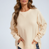 Brushed Thermal Crew Neck Pullover