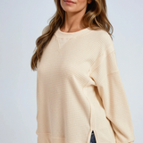 Brushed Thermal Crew Neck Pullover