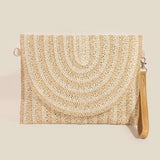 Two Tone Woven Clutch