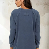 USA Graphic Knit Top Navy