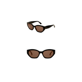 Polished black and brown The Mirage sunglasses by Z Supply, stylish accessories with classic frame design.