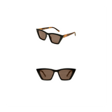 Polished black and grey Villa sunglasses by Z Supply, stylish accessories with sleek frame and tinted lenses.