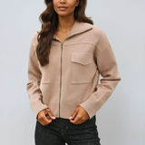 Zip Up Sweater Jacket